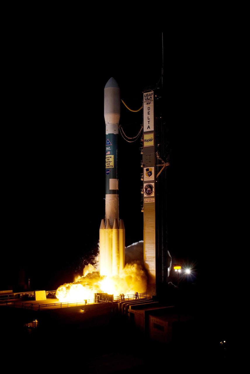 Kepler Launch Credit to NASA