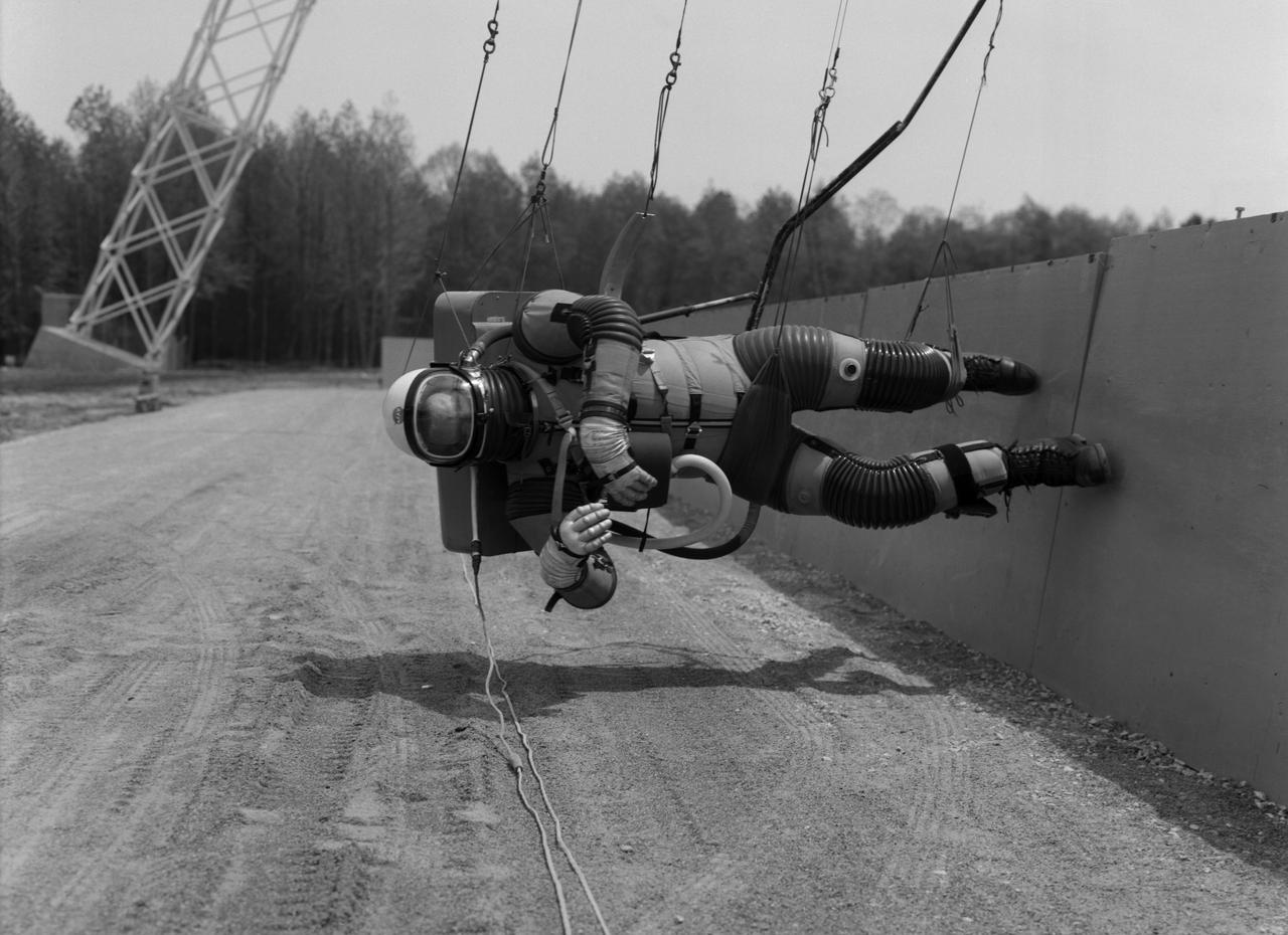 Space Walk training